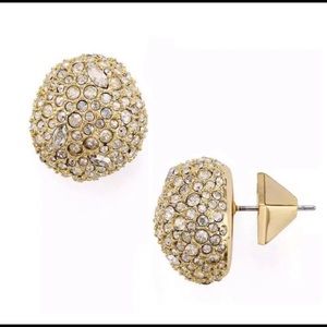 Alexis Bittar diamond encrusted stud earrings